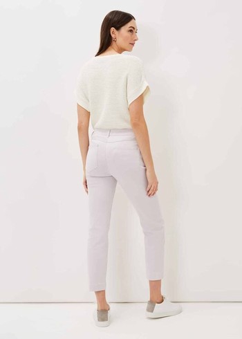 Phase Eight Ramona Straight Leg Jeans White Australia | IU4326570